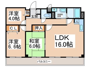 ブロードステージミヨーレの物件間取画像